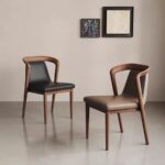 Gaoliang Dining Chair New Design Leather Upholstered Dining Chair OEM/ODM (YZ286)