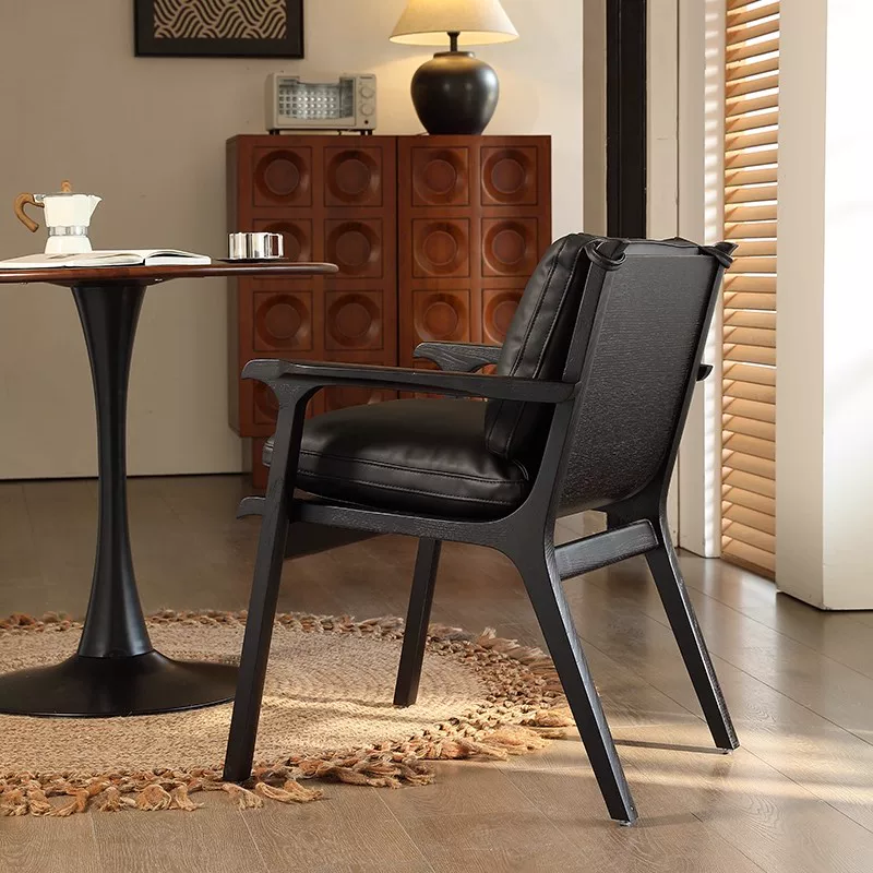 Gaoliang Dining Chair Mid-century High-End Elegant Dining Chair OEM/ODM (YZ288)