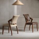 Gaoliang Dining Chair New Arrival High Back Brown Dining Chair OEM/ODM (YZ289)