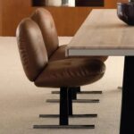 Gaoliang Dinning Chair Luxury Leather Leisure Dining Room Chairs OEM/ODM (YZ296)