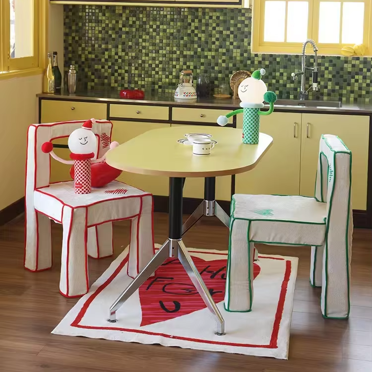 Gaoliang Dinning Chair Doodle Design Kitchen Dining Chairs OEM/ODM (YZ297)