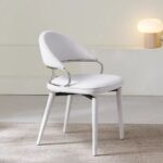Gaoliang Dinning Chair Modern Rotatable White Dining Chairs OEM/ODM (YZ301)