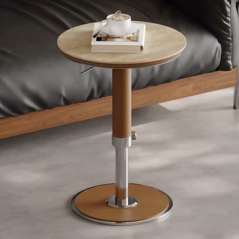 Gaoliang Side Table Italian Height Adjustable Round Small Table OEM/ODM (BJ154)