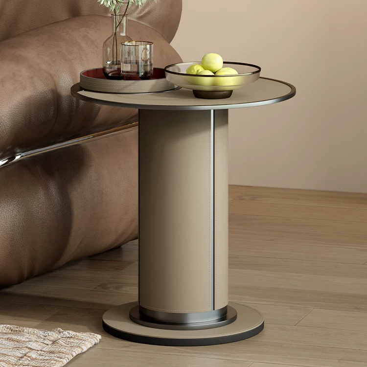 Gaoliang Side Table Modern Luxury Round Small Side Table OEM/ODM (BJ158)