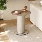 Gaoliang Side Table Modern Luxury Round Small Side Table OEM/ODM (BJ158)