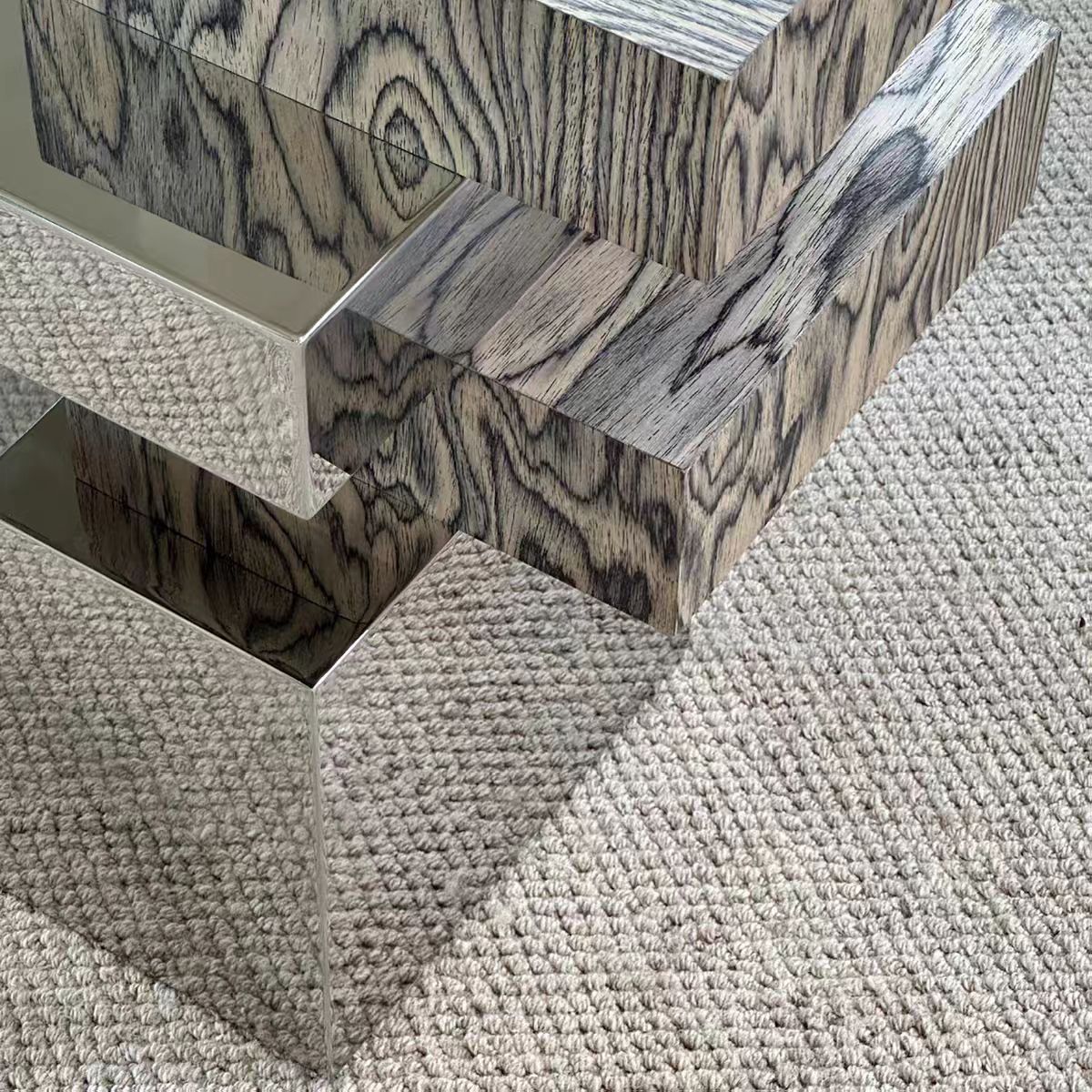 BJ164-2 Gaoliang Side Table Modern Artistic Metal Sofa Side Table OEM/ODM (BJ162)