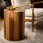 Gaoliang Side Table Modern Round Small Coffee Table for Living Room OEM/ODM (BJ166)