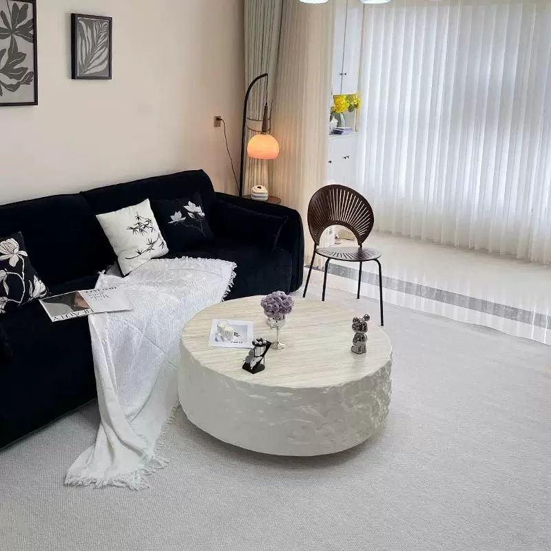 KF389 (3) Gaoliang Coffee Table Factory Luxury Customized Fiberglass Coffee Table OEM/ODM (KF389)
