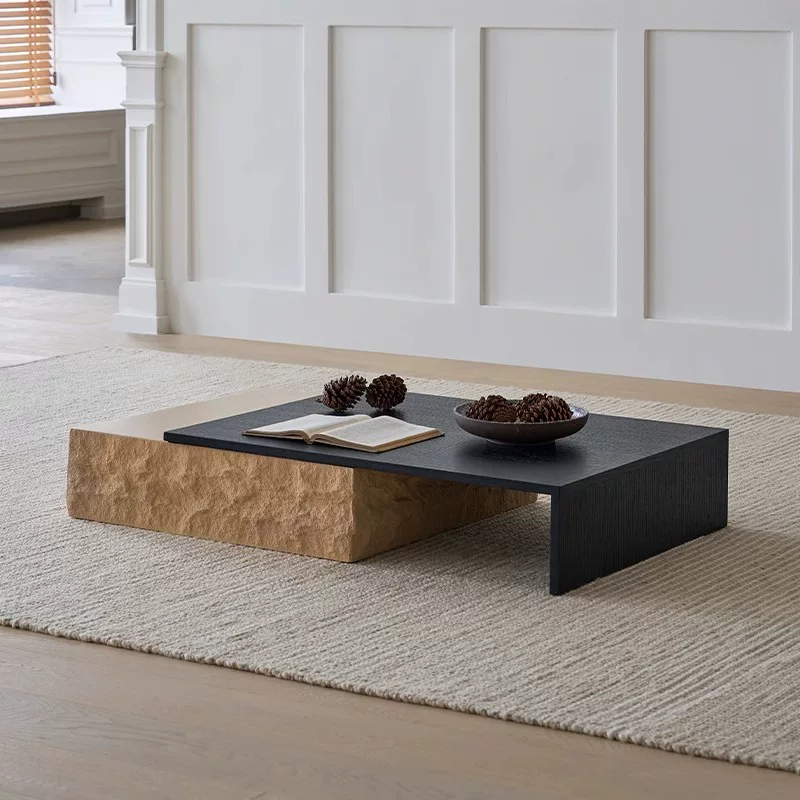 KF390 (4) Gaoliang Coffee Table New Retractable Home Living Room Coffee Table OEM/ODM (KF390)