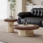 Gaoliang Coffee Table Modern Creative Simple Round Center Table OEM/ODM (KF392)