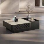 Gaoliang Coffee Table Wooden Drawer Storage Living Room Coffee Tables OEM/ODM (KF404)