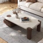 Gaoliang Coffee Table Modern Luxury Living Room Coffee Tables OEM/ODM (KF408)