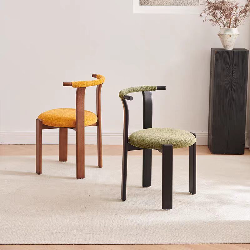 YZ308 (1) Gaoliang Dinning Chair Solid Ash Wood Antique Dining Chair OEM/ODM (YZ308)