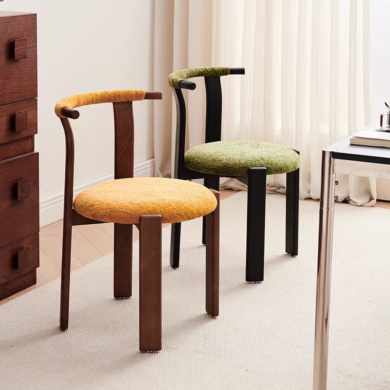 YZ308 (3) Gaoliang Dinning Chair Solid Ash Wood Antique Dining Chair OEM/ODM (YZ308)