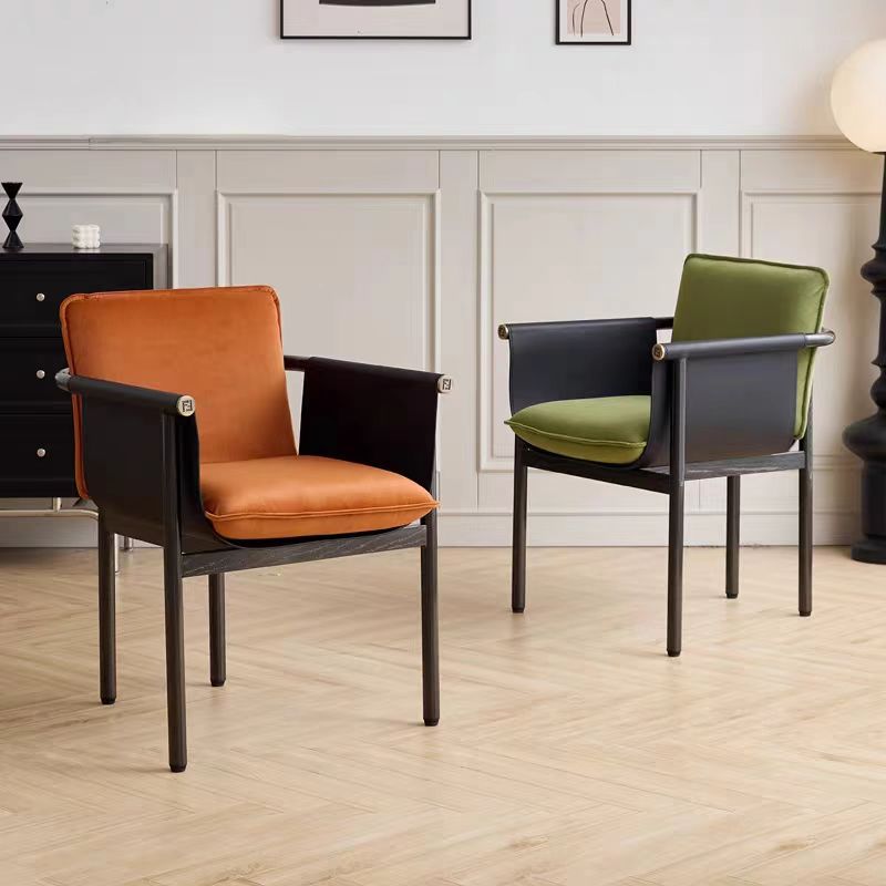 YZ309 Gaoliang Dinning Chair Leather Eco-Friendly Dining Chairs for Living Room OEM/ODM (YZ309)