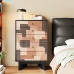 Gaoliang Sideboard Five-Drawer Storage Solid Wooden Sideboard Cabinets OEM/ODM (GZ249)