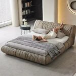 Gaoliang Bed Modern Tufted King Size Queen Size Full Bed OEM/ODM (RC94)