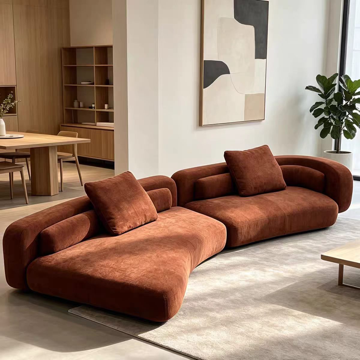 SF126 Gaoliang Sofa Living Room Interior Furniture Combination Sofas OEM/ODM (SF126)