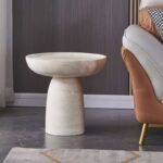 Gaoliang Side Table Modern Round Marble Small Coffee Table OEM/ODM (BJ167)