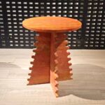 Gaoliang Side Table Flat Pack Designer Small Round Stone Sofa Side Table OEM/ODM (BJ167)