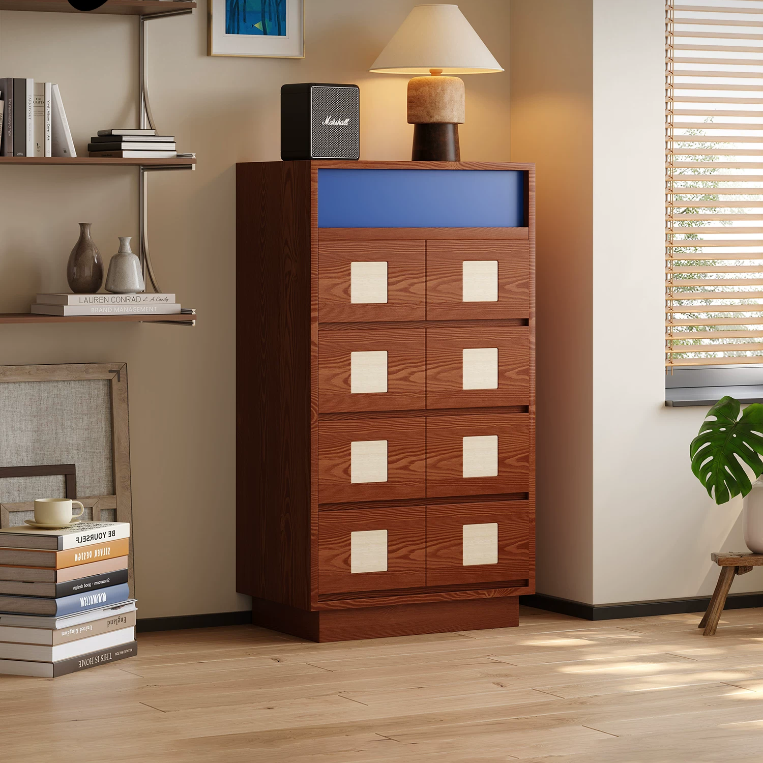 GZ255 (1) Gaoliang Sideboard Modern Vintage Living Room Sideboard Cabinet OEM/ODM (GZ255)