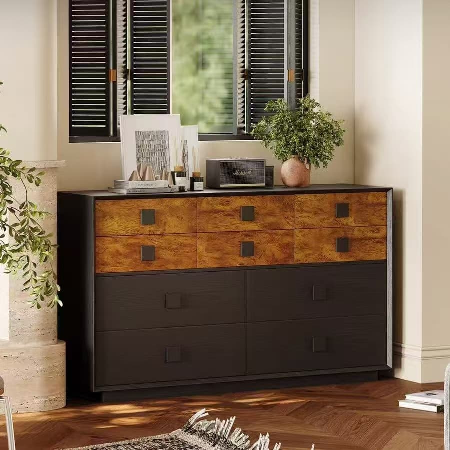 Gaoliang Sideboard Mid-century Wooden Living Room Sideboard OEM/ODM (GZ256)