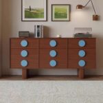Gaoliang Sideboard New Arrival French Retro Storage Cabinet OEM/ODM (GZ261)