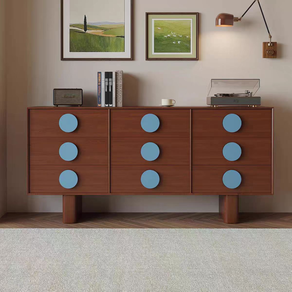 Gaoliang Sideboard New Arrival French Retro Storage Cabinet OEM/ODM (GZ261)