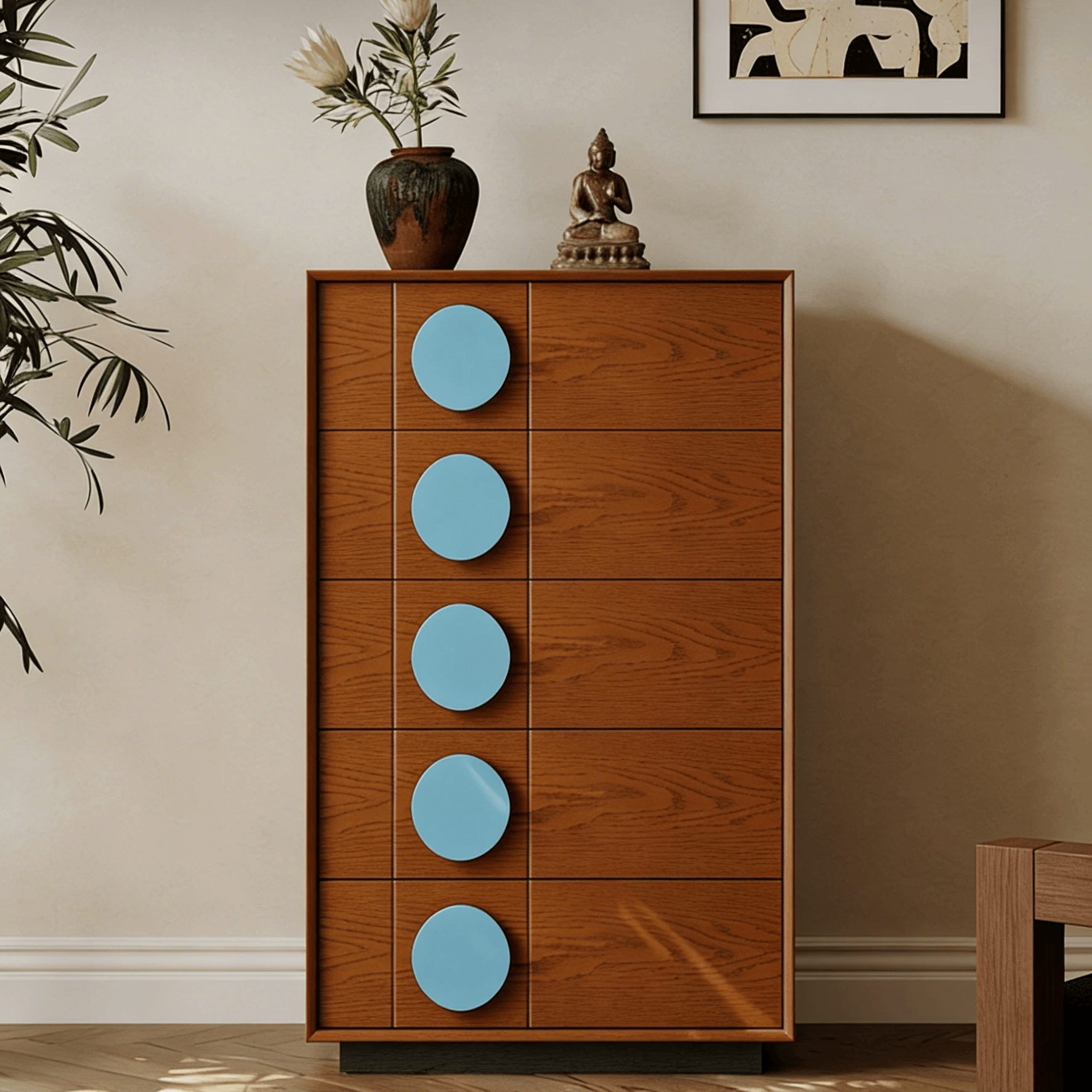 Gaoliang Sideboard Modern Wooden Space Saving Storage Cabinet OEM/ODM (GZ262)