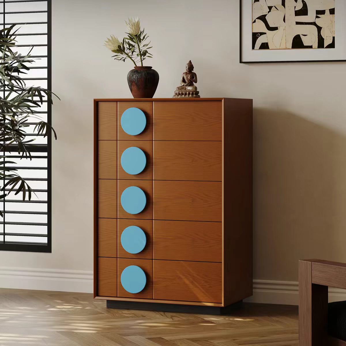 Gaoliang Sideboard Modern Wooden Space Saving Storage Cabinet OEM/ODM (GZ262)