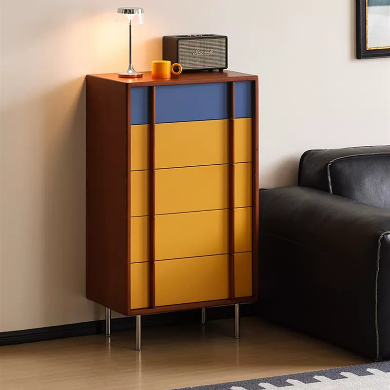GZ266 (1) Gaoliang Sideboard Modern Antique Solid Wood Storage Cabinet OEM/ODM (GZ266)