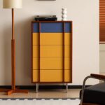 Gaoliang Sideboard Modern Antique Solid Wood Storage Cabinet OEM/ODM (GZ266)