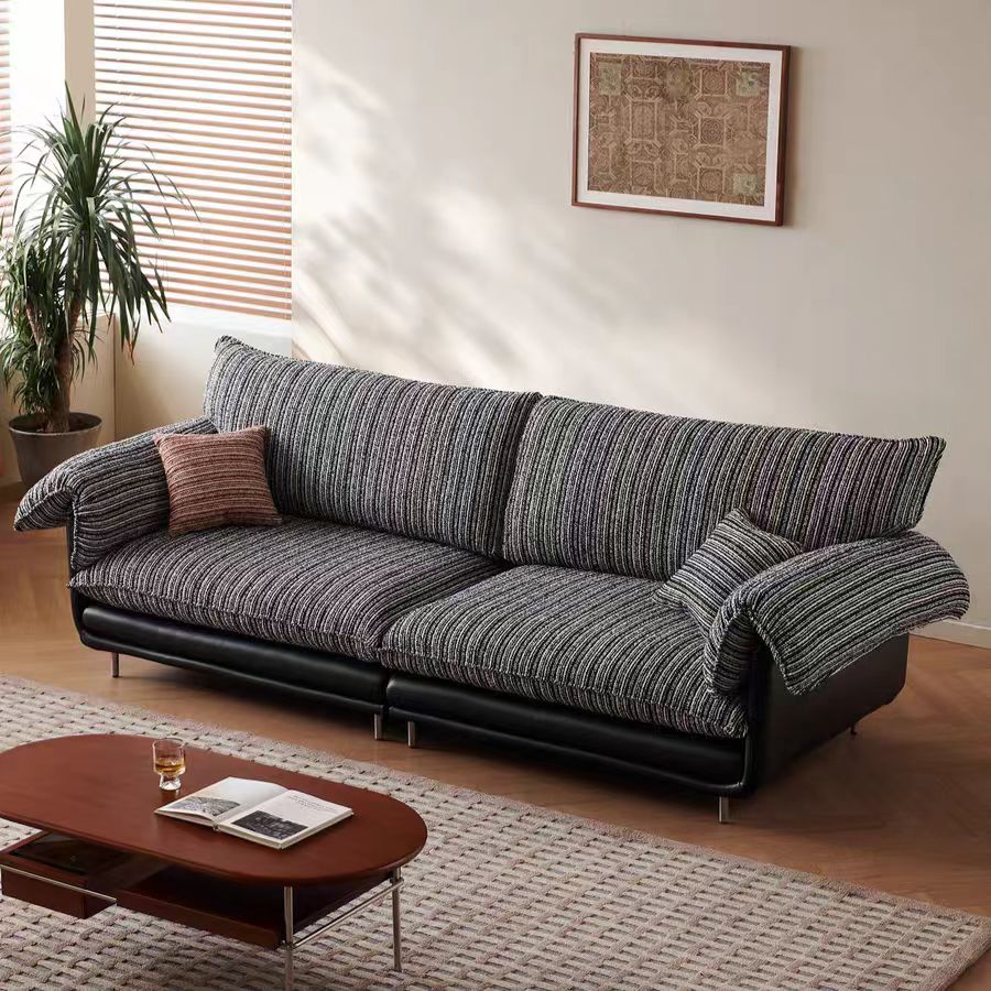 Gaoliang Sofa Modern 3-Seater Fabric Armrest Sponge Comfortable Sofas OEM/ODM (SF129)