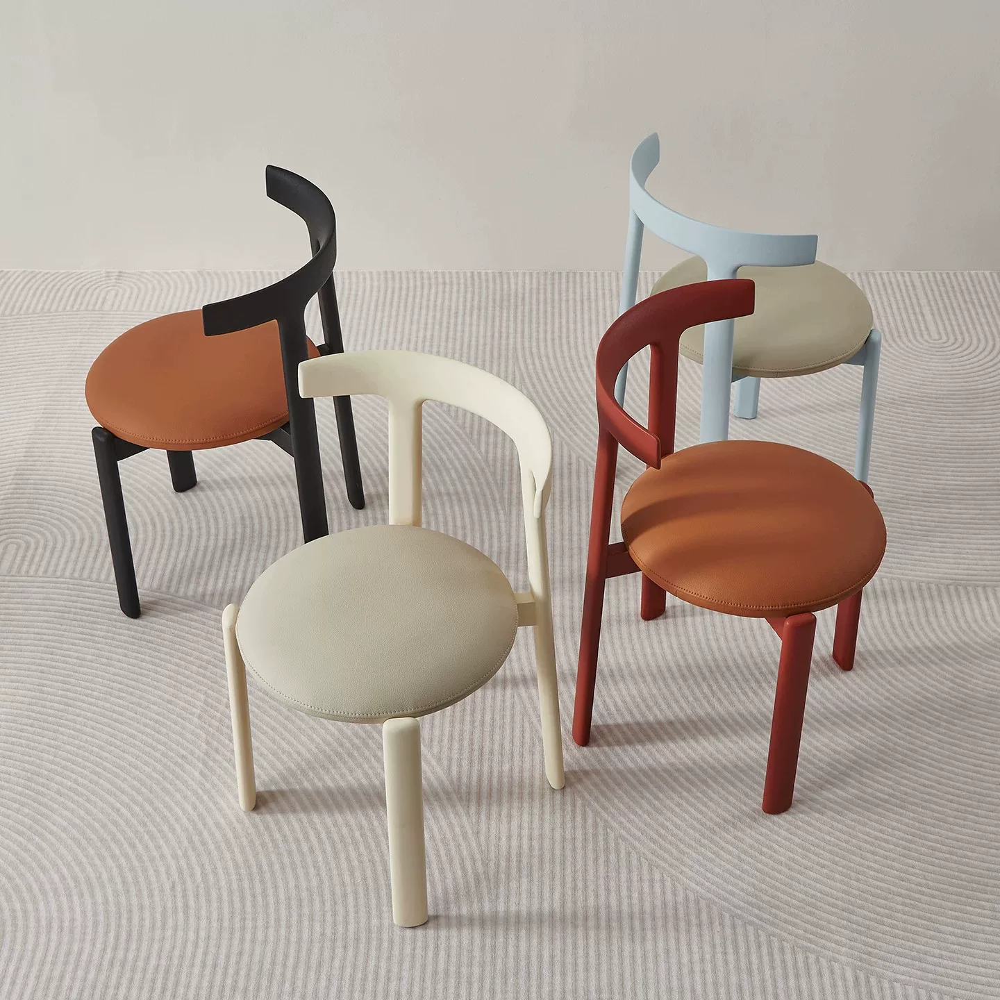 YZ321 (3) Gaoliang Dining Chair Modern Design Apartment Restaurant Dining Chair OEM/ODM (YZ321)