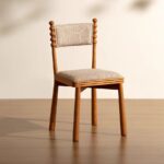 Gaoliang Dining Chair Modern Wooden Rustic Style Dining Room Chairs OEM/ODM (YZ322)