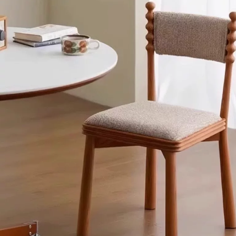 YZ322 (2) Gaoliang Dining Chair Modern Wooden Rustic Style Dining Room Chairs OEM/ODM (YZ322)