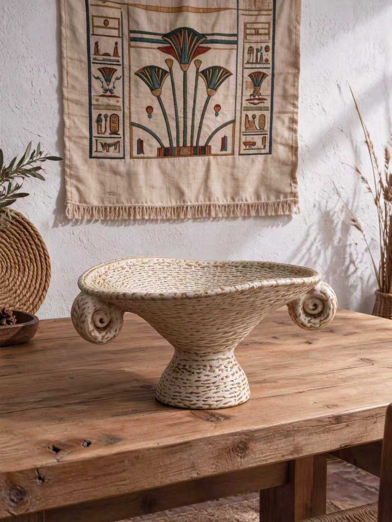 A05-1 Gaoliang Fruit Porcelain Pottery Ceramic Plate Bowls (A05)