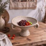 Gaoliang Fruit Porcelain Pottery Ceramic Plate Bowls (A05)