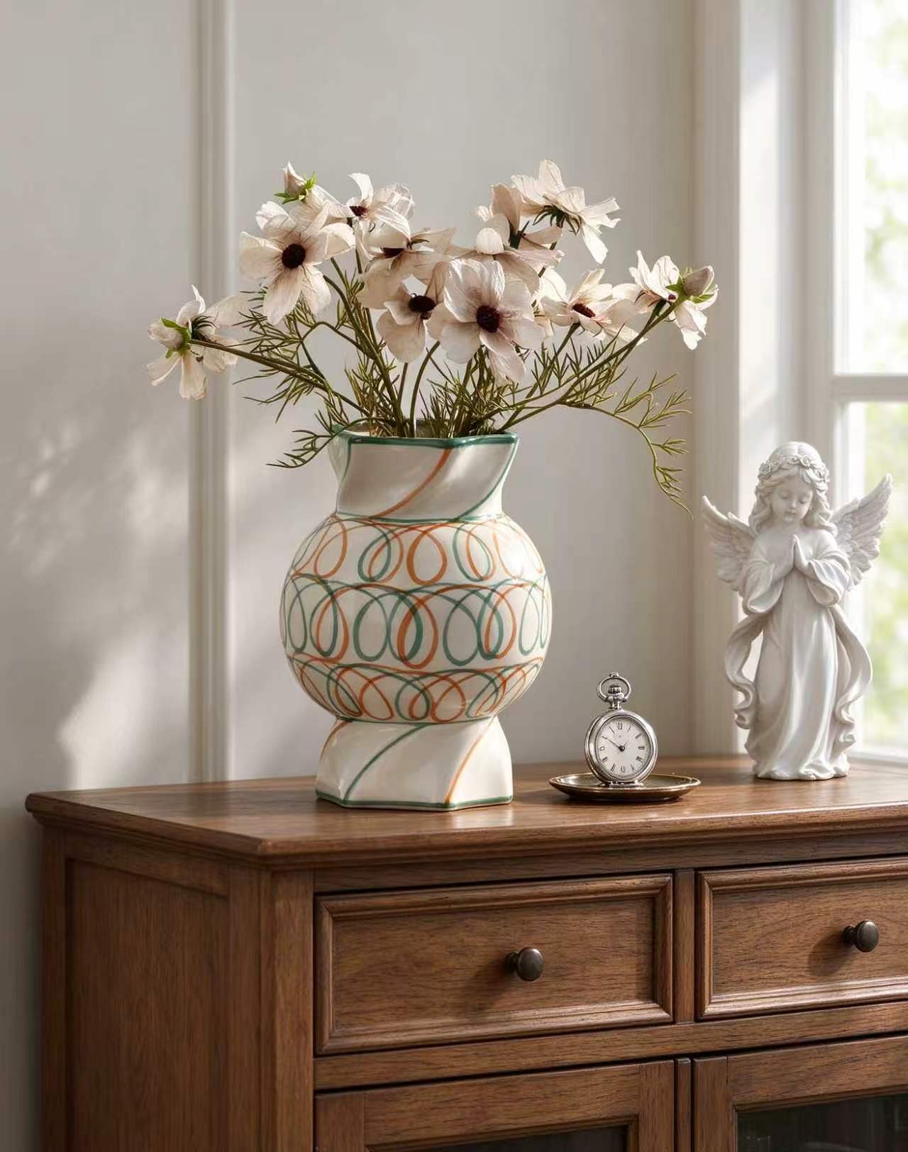 FA-D26020-6 Gaoliang Flower Vases Nordic Home Decor (FA-D26020)