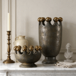 Gaoliang Retro Vintage Ceramic Vase & Bowl (FA-D26023)